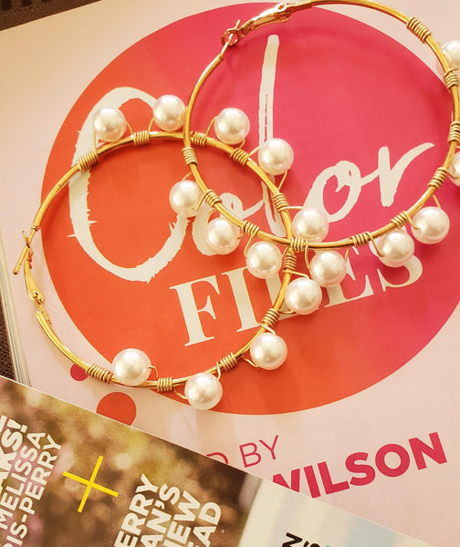 All Around Pearl Earrings