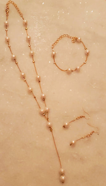 3-Piece Pearl Necklace Set
