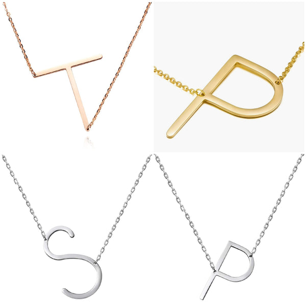 Say My Name Letter Necklace