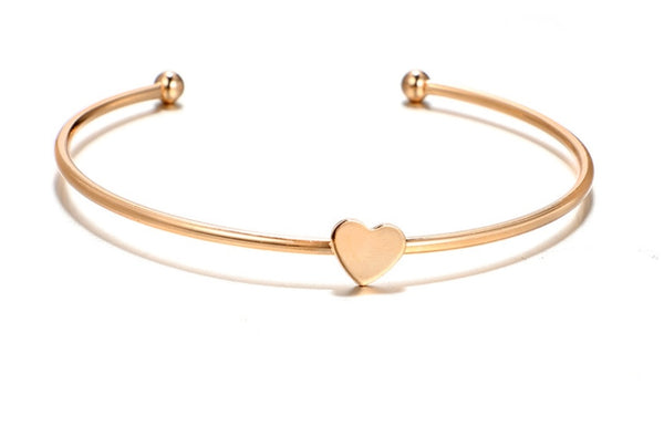 Gold and Stone Bangle Bracelet Set