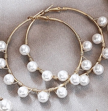 All Around Pearl Earrings